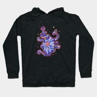 crazy kawaii chrysanthemum flower Hoodie